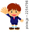 入学式　元気な男の子