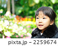 笑顔の女の子（植物園）