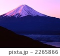 朝焼けの富士