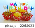 誕生日のカップケーキ