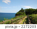 海が見下ろせる散策路