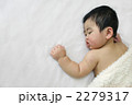 赤ちゃんうつ伏せ寝顔