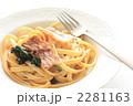 ほうれん草と豚バラのフェットチーネ