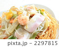 海鮮あんかけのかたい焼きそば