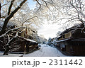 雪景色の参道