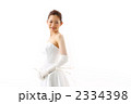 新婦半身（振り返る）