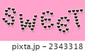 ハートチョコの英字 sweetie