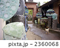 バリ島の農村の路地