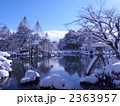 冬の兼六園にて