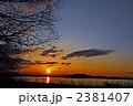 多々良沼の夕日