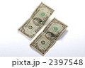 ドル紙幣　1ドル　5ドル　DOLLARS　＄　紙幣