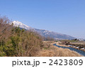 伊吹山のある風景