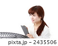 オーダーを取る女性