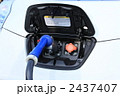 充電している電気自動車