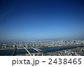 大阪市内より淀川、北摂方面を望む