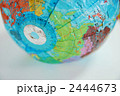 地球の絵の紙風船