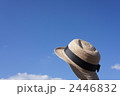 夏イメージ（麦わら帽子）