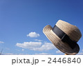 夏イメージ（麦わら帽子）