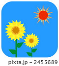 ひまわりと太陽
