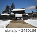 雪の箱根関所