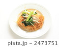 豚肉と野菜のあんかけのかたい焼きそば
