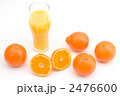 オレンジとオレンジジュース