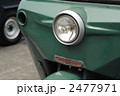 クラッシックカーの三輪車
