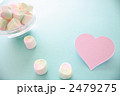 マシュマロとピンクハート