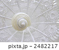 クリスタルと貝殻