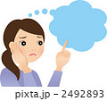 困った顔２