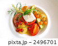 8種類の彩りトマトをマリネ　 水牛のモッツァレッラチーズと共に 