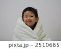 毛布に包まって防寒