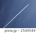 青空と飛行機雲