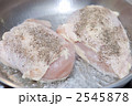 鶏肉を焼く