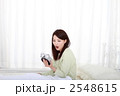 寝坊した女性