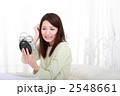 寝坊した女性