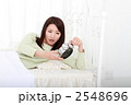 寝坊した女性