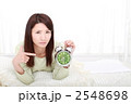 寝坊した女性