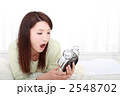 寝坊した女性