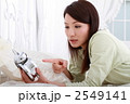 寝坊した女性