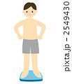 おなかを気にする男性