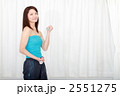 トレーニング中の女性