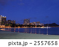 ワイキキビーチの夜景