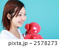 ボクシングする女性