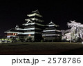 夜の松本城