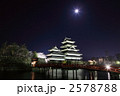 月夜の松本城