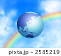 空に浮かぶ地球