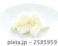 ボイル烏賊の下ごしらえ