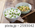 豆ごはんと玉子とじ