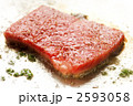 肉の鉄板焼き